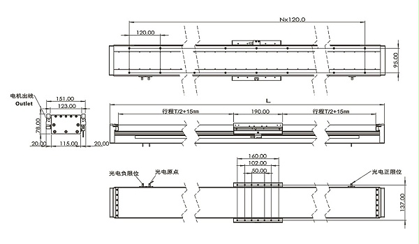 FXZ115直线电机模组